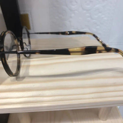 Top Quality Retro Round Glasses Frame Japanese Handmade Titanium Ultralight Men Eyeglasses Women Eyewear Acetate Korean Fashion