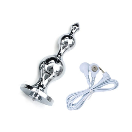 Medical Themed Electric Shock Anal Vaginal Plug Electro Stimulation Peins Ring Cock Cage Penis Plug SM Adult Sex Toys For Couple