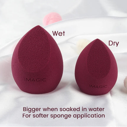 IMAGIC Makeup Sponge 10 Pcs Wet And Dry Puff Professional Soft Makeup Puff Sponge Ultra-High Quality Bigger Combination Packages