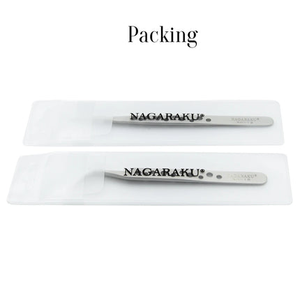 NAGARAKU Makeup Eyelashes 2pcs set N-01 N-02  Eyelashes Tweezers NH-12 NH-15  Accurate Lashes ST-12 ST-15  Pincet Stainless