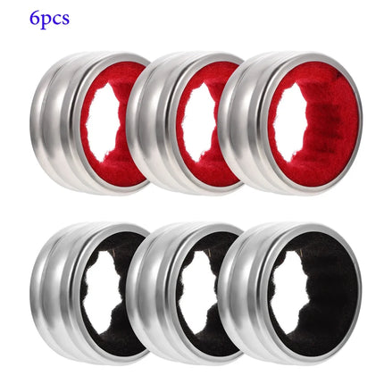 Stainless Steel Wine Bottle Collars Drip Ring Velvet Lined Anti-overflow Wine Drip Catcher for Home Bar Restaurant Outdoor Party