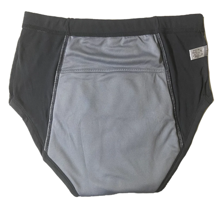 Men's Washable Incontinence Shorts Open Underwear Adults Patient Reusable Breathable Pant Diapers for Adults Prostate 500ml