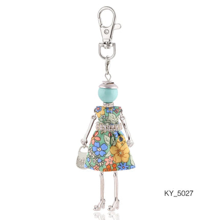 Fashion Women Keychain New Statement Charm Metal Key Chain for Lady Jewelry  Gift Female Trendy Bag Pendant Wholesale