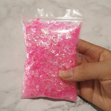 100g Candy  DIY Slime Shell Paper Filler Clay Toy Accessories Decoration Jelly Mud Hand Gum Kids
