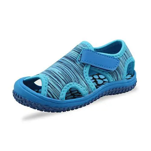 Summer Baby Boys Sandals Children Beach Sandals Soft Bottom Unisex Girls Non-slip Infant Shoes Kids Outdoor Anti-collision Shoes