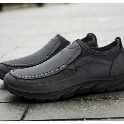 Men Casual Shoes Breathable Loafers Sneakers 2023 New Fashion Comfortable Flat Handmade Retro Leisure Loafers Shoes Men Shoes