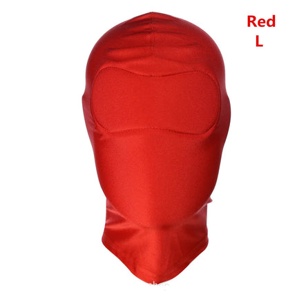 Exotic Apparel of Red Elasticity Hood Punish Headgear Mask Sex Product for Couples Love Game Fetish Bdsm Slave Bondage Role Play