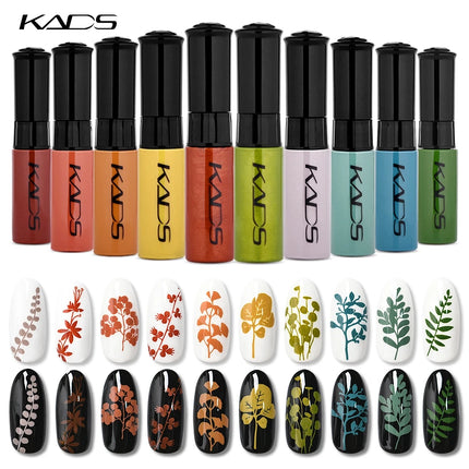 KADS Nail Polish Stamping Nail Art Lacquer 1Bottle/LOT Lacquer Nail Stamping Polish 47 Color Optional Template polish