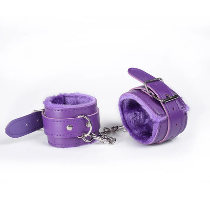 BDSM Bondage Restraint Fetish Slave Handcuffs Ankle Cuffs Adult Games Erotic Sex Toys For Women Men 18 Couples Role Play Cosplay
