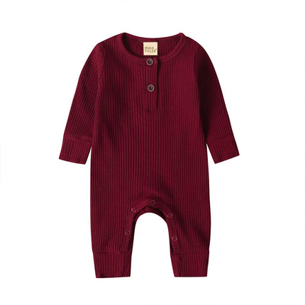 2026 Spring Newborn Romper Baby Boys Girls Overalls Cotton Long Sleeve Baby Outfit Toddler Jumpsuit Infant Clothes