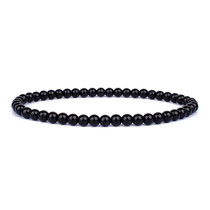 4mm 6mm Mini Energy Charm Bracelet Natural Stone Beads Yoga Healing Bracelet Jewelry for Women Men Best Friend Gift Dropshipping