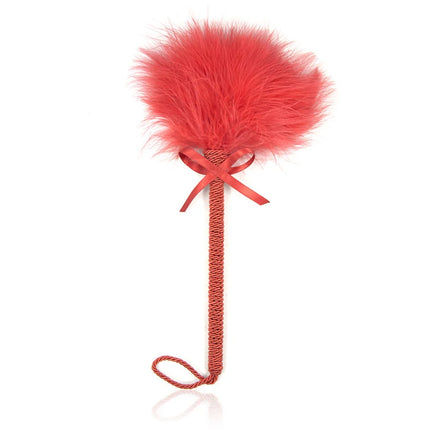 Candiway Soft Feather Tickler Spanking Paddle Whip Erotic Fetish Flirting BDSM Tease Tool Sex Toys For Couples