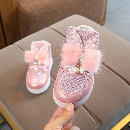 Children's Led Sneakers Girls Glowing Kids Shoes for Girls Luminous Girls Sneakers Baby Kid Shoes with Backlight Sole
