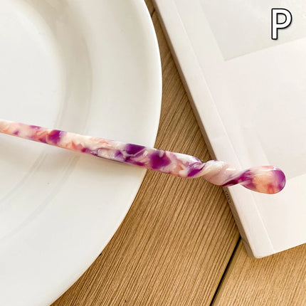 Acetate Hair Sticks Fashion Chinese Style Hairpins Hair Clips Pins Vintage Chopstick Wedding Headwear Hair Jewelry Accessories