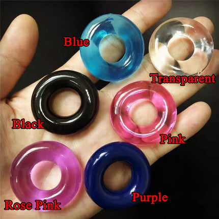 5/10pcs Silicone Durable Penis Ring Adult Men Ejaculation Delay Cock Rubber Rings Penis Enlargement Sex Toys For Male Sex Ring