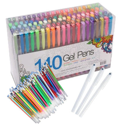 0.5mm 100 Colors Ballpoint Pen Fluorescent Refills Color Flash Pen Smooth Ink Painting Graffiti Pens Student Stationery 04116