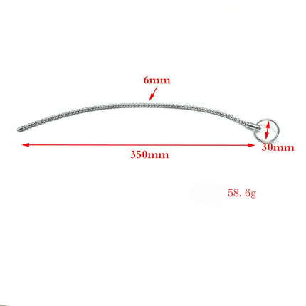 Penis Plug Male Urethral Dilator Metal Urethral Lock Catheter Sounding Chastity Bondage Adult Products Sex Toys for Men