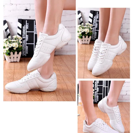 Dance Shoes Children Boy Girl Modern Soft Outsole Jazz Sneakers Aerobics Breathable Lightweight Kids Dancing Fitness Sport