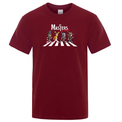 Freddie Mercury T-Shirt 2023 Fan Queen The Masters of Rock Road Men's Print T Shirt Short Sleeve Summer Cotton Clothing Tops Tee