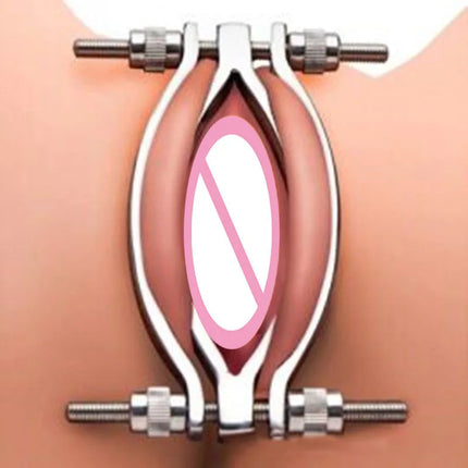 SM Electric Shock Vaginal Stimulator Labial Strap Clip G-Spot Clitoris Stimulator Adult Sex Toys For Women BDSM Bondage Products