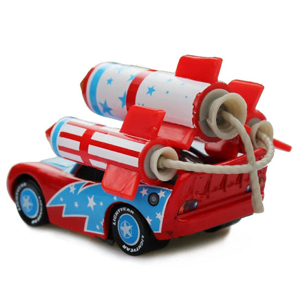 1:55 Original Pixar Cars Toy Rocket McQueen Mater Diecast Car Model Cartoon Car Toys Boy Christmas Gift