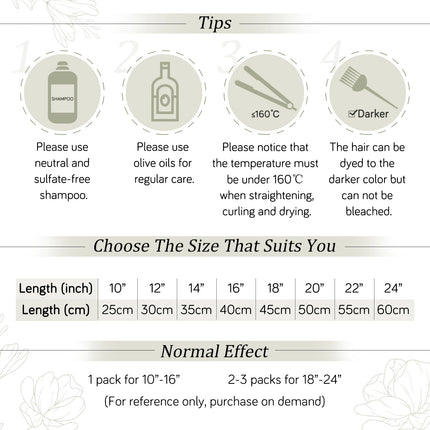 VeSunny Fish Wire Hair Extensions Natural Human Hair Brown Machine OnePiece Hair Extension Invisible Fishing Wire with 2 Clips