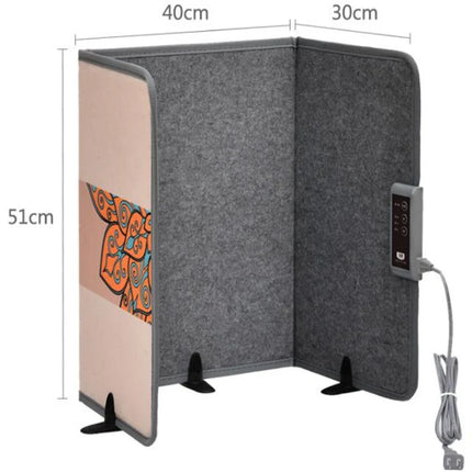 Portable Space Heaters For Office And Home, Foldable Foot Warmer Under Desk For Leg And Feet Personal Electric Heated Blanket
