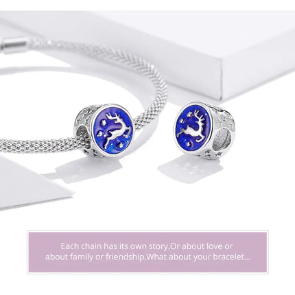 WOSTU Family Heart Charm High heels Mirror Makeup Pendant Bee Boy & Girl Charm Dreamcatcher Beads Jewelry Making Copper Zircon