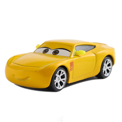 1:55 Original Pixar Cars Toy Rocket McQueen Mater Diecast Car Model Cartoon Car Toys Boy Christmas Gift