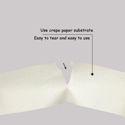 1PC 20M Low Viscosity Masking Tape White 6mm-50mm Single Side Tape Adhesive Crepe Paper for Oil Painting Sketch Drawing Supplies