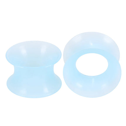 2Pcs/Lot 3-16MM Flexible Silicone Ear Plugs and Tunnels Ear Piercings Earlets Ear Stretchers Expander Ear Dilations Body Jewelry
