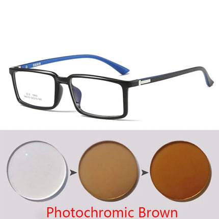 Blue Ray Blocking Cat Eye Nearsighted Eyeglasses Spring Hinges Unisex Oval Prescription Spectacle 0 -0.5 -1.0 -2.0 To -6.0 -7.0