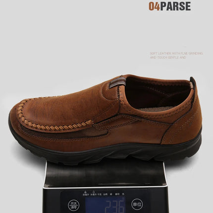 Men Casual Shoes Breathable Loafers Sneakers 2023 New Fashion Comfortable Flat Handmade Retro Leisure Loafers Shoes Men Shoes