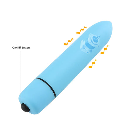 Mini Bullet Dildo Vibrator 10 Speed Sex Product AV Stick Sex Toy for Women G-spot Female Masturbator Anal Toys for Adults 18