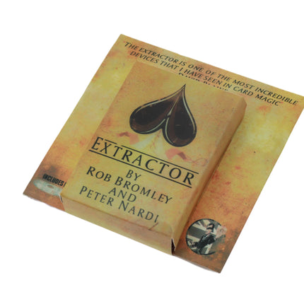 Extractor (Gimmick+online teaching) Magic Trick Props Magician Card to Pocket Magia Close Up Illusions Mentalism Amazing Funny