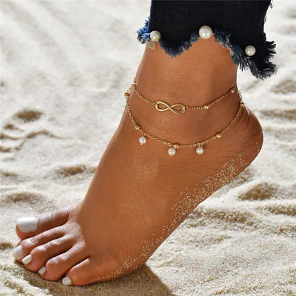 Fine Sexy Anklet Ankle Bracelet Cheville Barefoot Sandals Foot Jewelry Leg Chain On Foot Pulsera Tobillo For Women Halhal