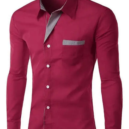 2026 Hot Sale New Fashion Camisa Masculina Long Sleeve Shirt Men Slim fit Design Formal Casual Brand Male Dress Shirt Size M-4XL