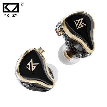 KZ ZAS 16-Unit Hybrid Technology Wired Earphones In-Ear HIFI Noise Reduction Earplug 8 Core Wire Headphones With Microphone