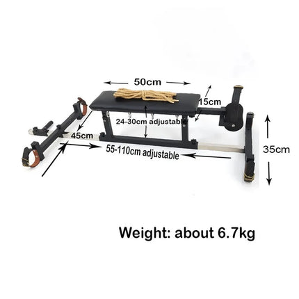 Double Head Large Sex Machine Automatic Vibrators Sex Furniture Erotic Love Chair BDSM Bondage Gear Bed Sex Toys for Women Men