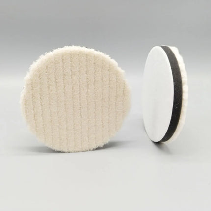 CDWTS Japan Wool Polish pad 3 inich 80mm Professional Detailing Wollen Polishing Pad For DA  RO Car Polisher