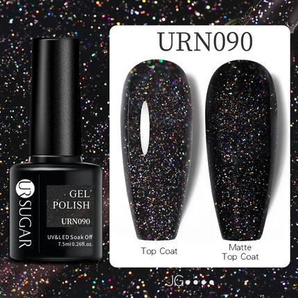 UR SUGAR 7.5ml Dark Wine Red Nail Gel Polish Autumn Gel Paint Nail Art Semi Permanent Nail Art Manicure Soak Off LED UV Nail Gel