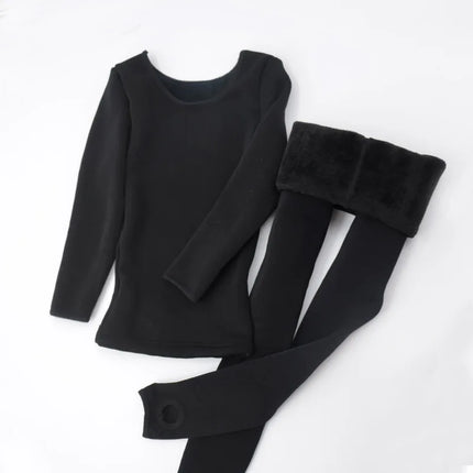 Kids Thermal Underwear Set Winter Fleece Thick Leggings Dance Costume Girls Long Johns Children Underwear 10 12 Y Kids Clothes