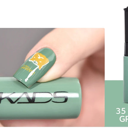 KADS Nail Polish Stamping Nail Art Lacquer 1Bottle/LOT Lacquer Nail Stamping Polish 47 Color Optional Template polish