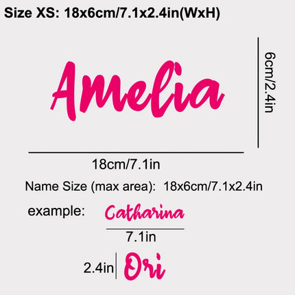 Custom YOUR TEXT Vinyl Decal Sticker NAME Personalized Lettering Car/Door Window decal sticker