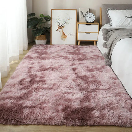 Washable Long Hair Carpet Living Room Coffee Table Fluffy Large Rugs 160x230 Girl Bedroom Thick Carpets Indoor Non-slip Mats