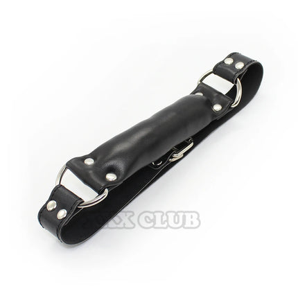 Puppy Play Bite Gag Soft Leather Padded Mouth Gag Slave Dog Bone Harness  Pony Play,Sex Toys For Couple BDSM Sex Products