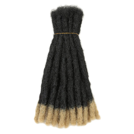 10 Inch Synthetic Dreadlocks Crochet Braids Hair  Handmade Locs Hip-Hop Style For Men And Women Ombre Braiding wig Extensions He