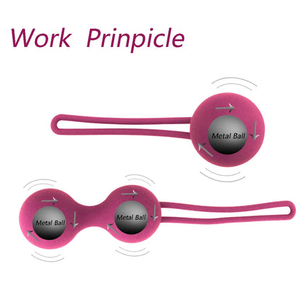 Silicone Smart Kegel Balls Vagina Tighten Exercise Intimate Muscles Machine Beads Vaginal Geisha Sex Toys for Women Adults