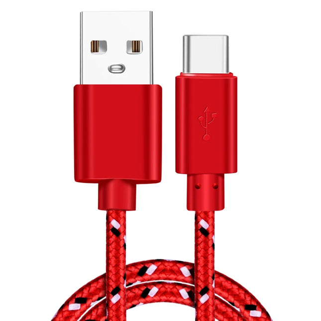 USB Type C Cable Fast Charging USb C Cables Type-c Data Cord Charger USB C For Samsung S9 Note 9 Huawei P20 Pro Xiaomi 1m/2m/3m