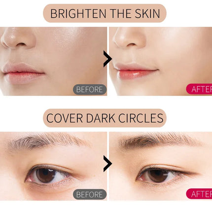 LAIKOU Makeup Base Face Liquid Foundation BB Cream Concealer Moisturizer Oil-control Whitening Waterproof Maquiagem Makeup 40g